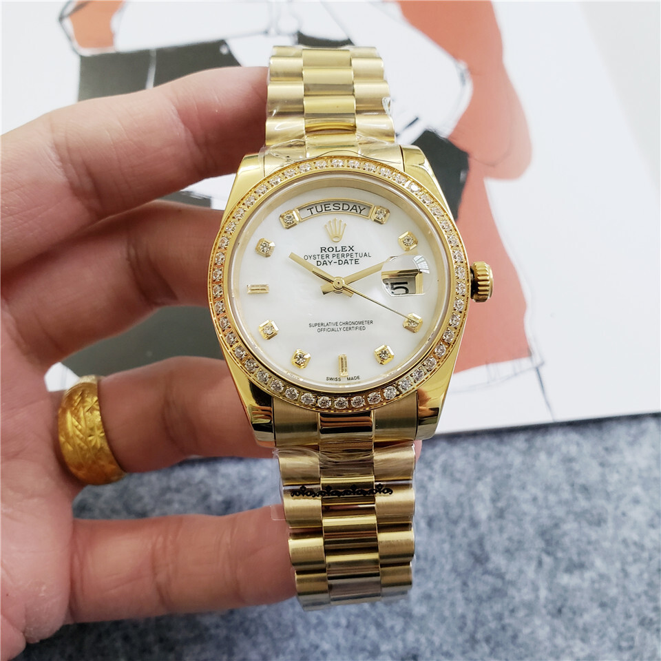Women's Automatic Mechanical Watch 904L Stainless Steel36mm-RLX146