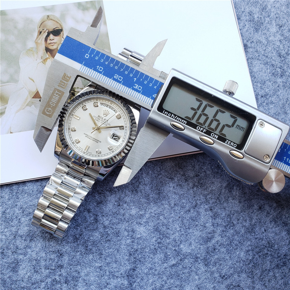 Women's Automatic Mechanical Watch 904L Stainless Steel36mm-RLX154