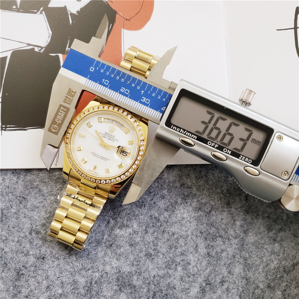 Women's Automatic Mechanical Watch 904L Stainless Steel36mm-RLX146