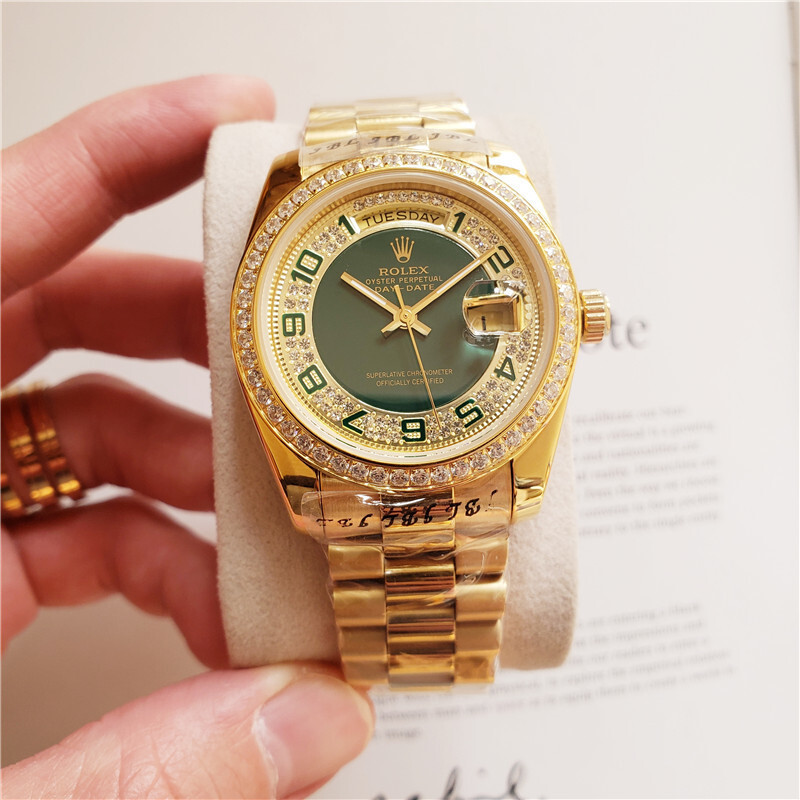 Women's Automatic Mechanical Watch 904L Stainless Steel36mm-RLX109