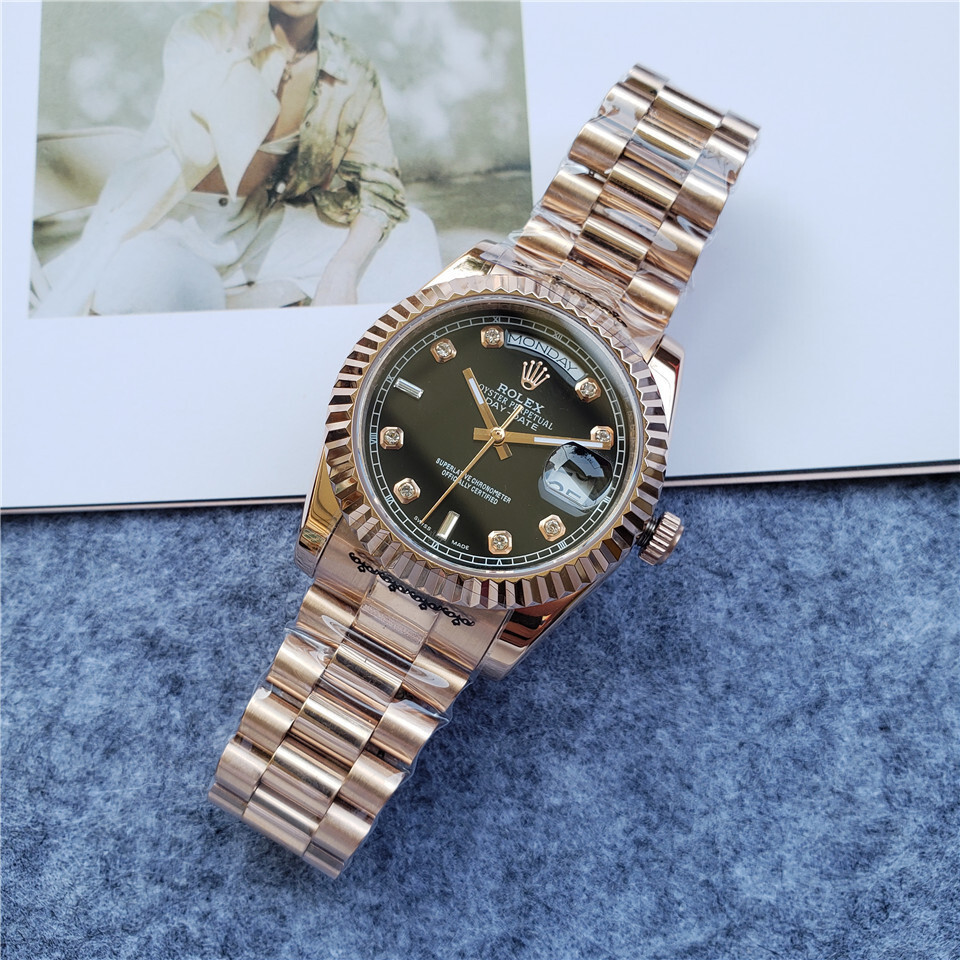 Women's Automatic Mechanical Watch 904L Stainless Steel36mm-RLX153