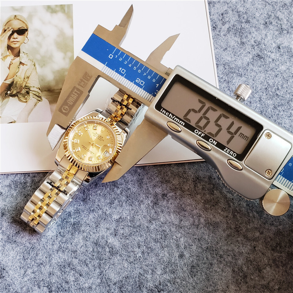 Women's Automatic Mechanical Watch 904L Stainless Steel28mm-RLX156