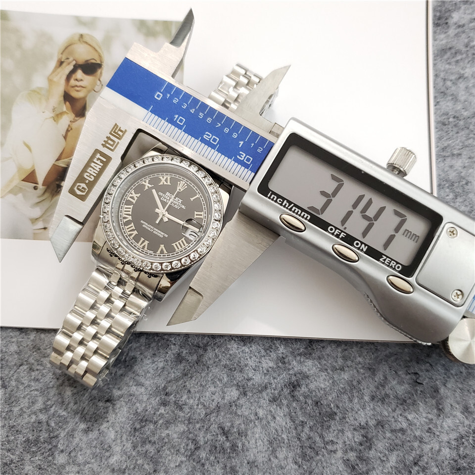 Women's Automatic Mechanical Watch 904L Stainless Steel31mm-RLX148