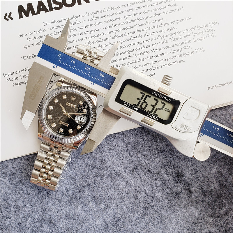 Women's Automatic Mechanical Watch 904L Stainless Steel36mm-RLX133