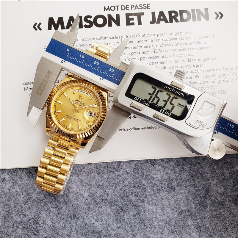 Women's Automatic Mechanical Watch 904L Stainless Steel36mm-RLX135