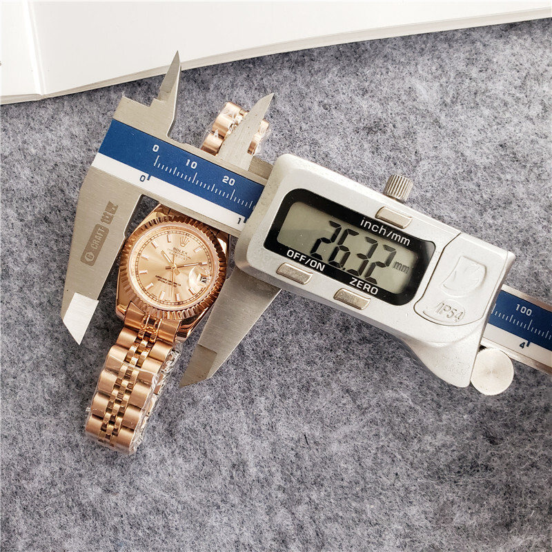 Women's Automatic Mechanical Watch 904L Stainless Steel26mm-RLX123