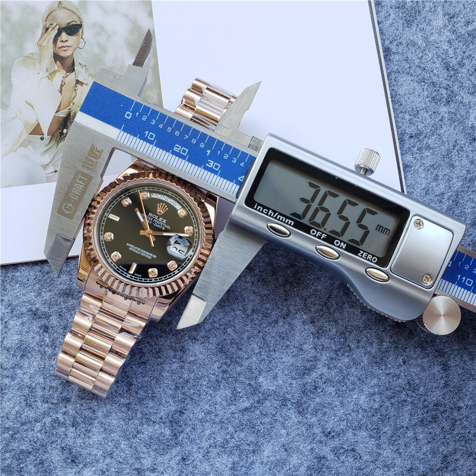 Women's Automatic Mechanical Watch 904L Stainless Steel36mm-RLX153