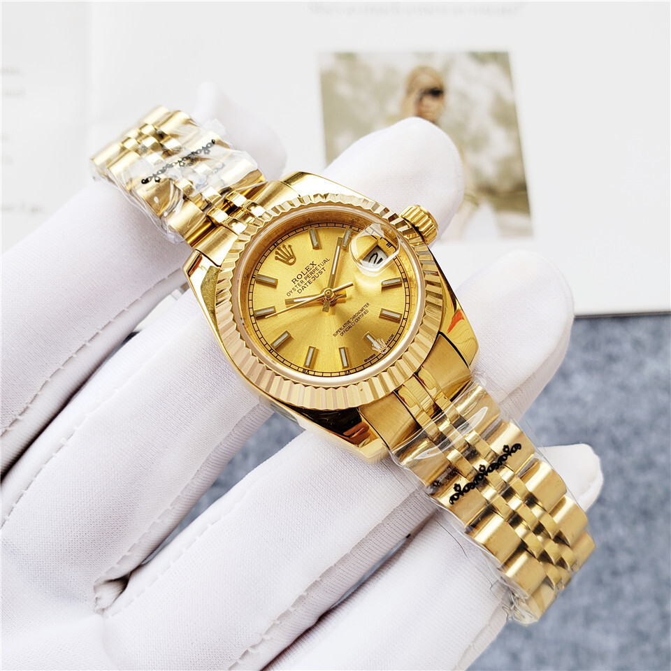 Women's Automatic Mechanical Watch 904L Stainless Steel26mm-RLX173