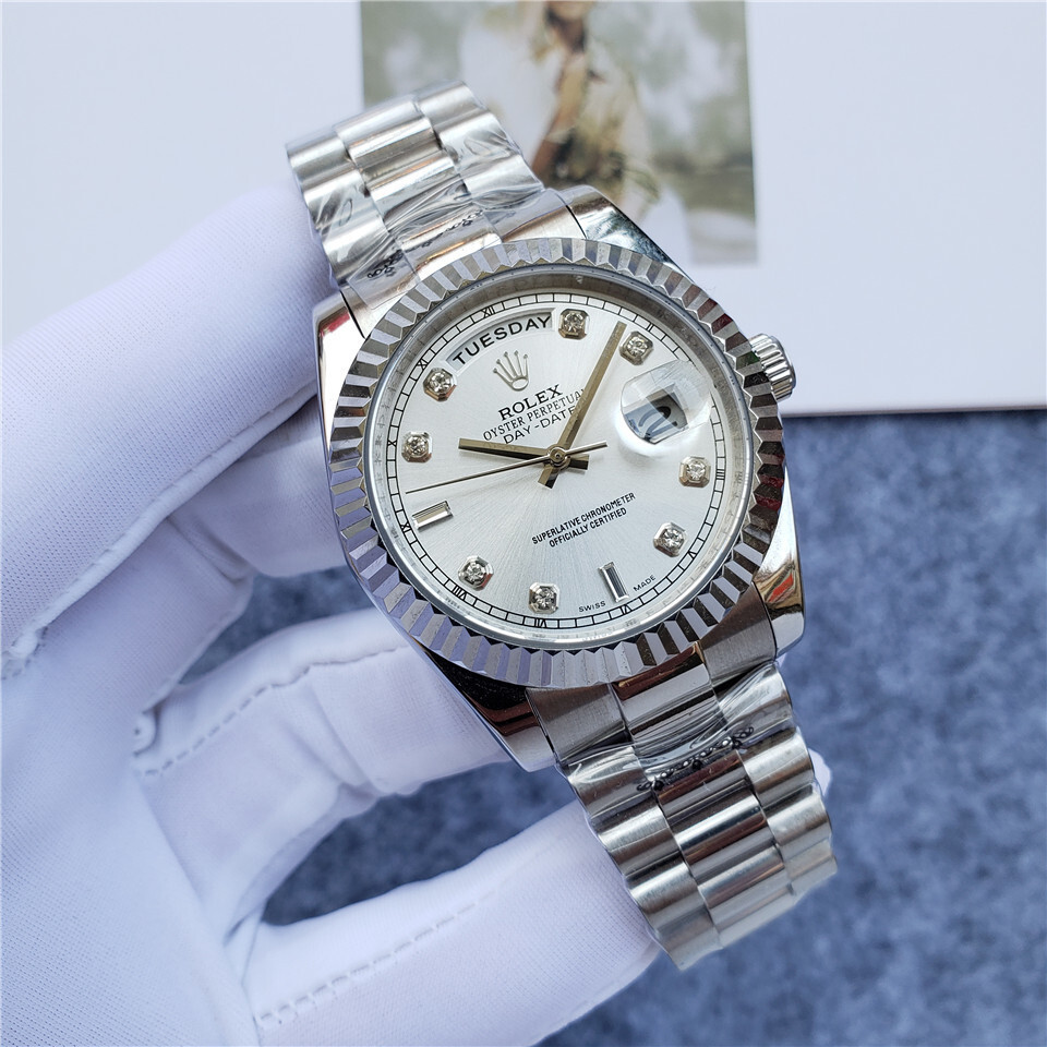 Women's Automatic Mechanical Watch 904L Stainless Steel36mm-RLX154