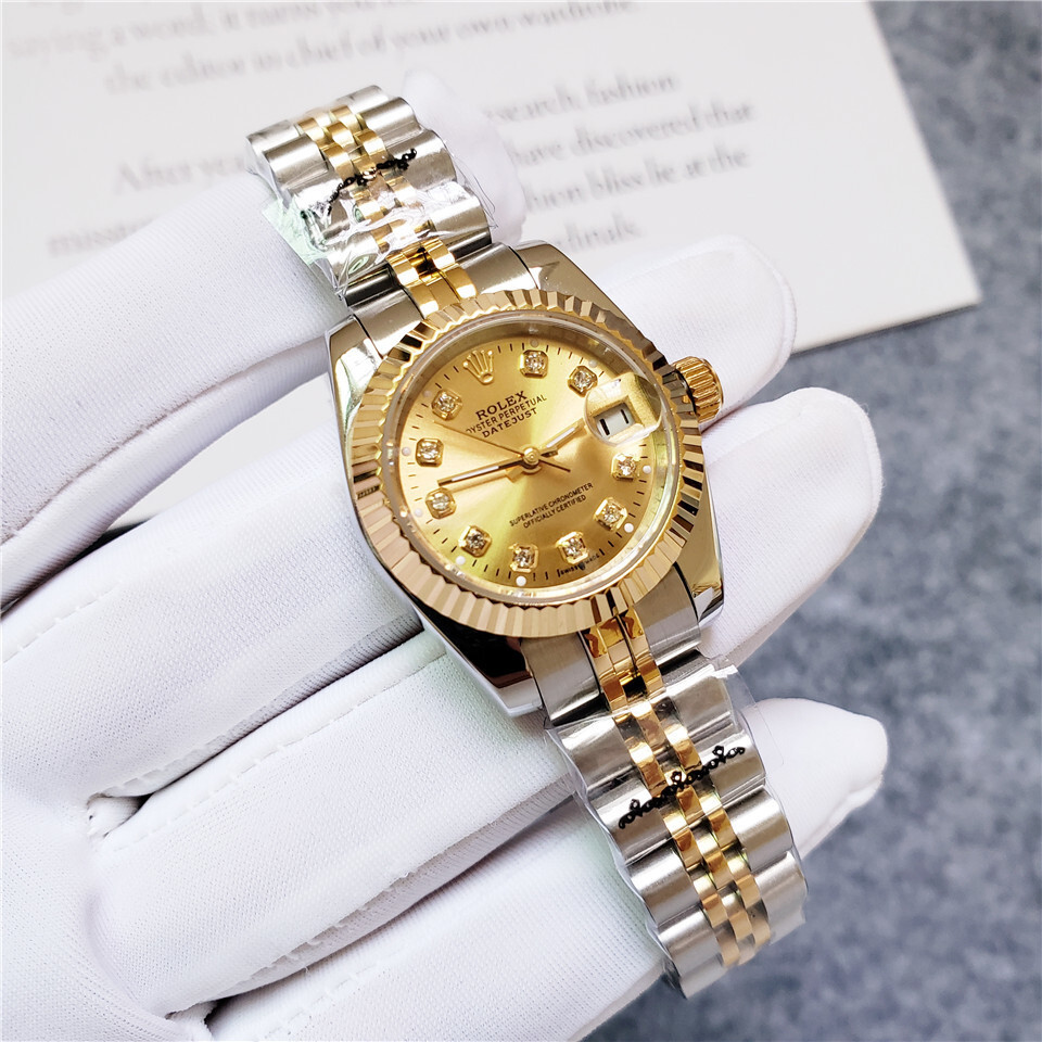 Women's Automatic Mechanical Watch 904L Stainless Steel28mm-RLX156