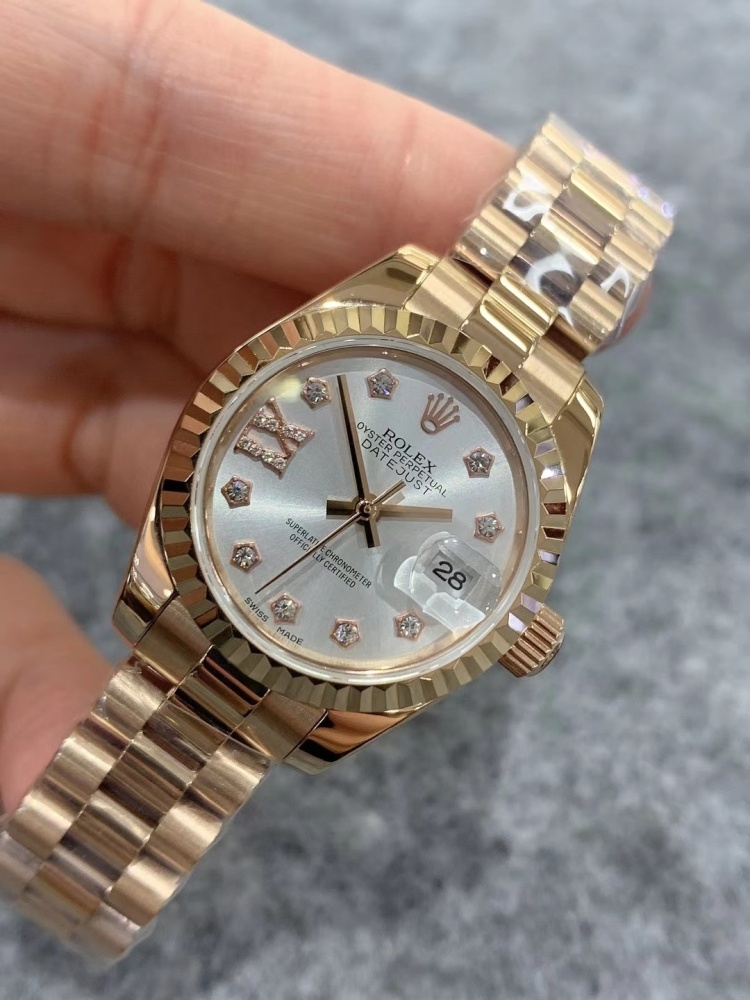 Women's Automatic Mechanical Watch 904L Stainless Steel26mm-RLX143