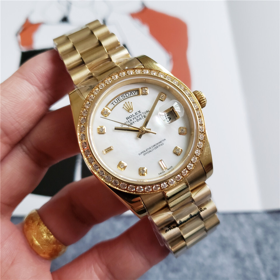 Women's Automatic Mechanical Watch 904L Stainless Steel36mm-RLX146