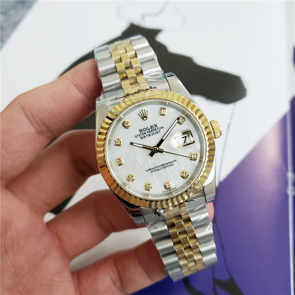 Women's Automatic Mechanical Watch 904L Stainless Steel36mm-RLX147