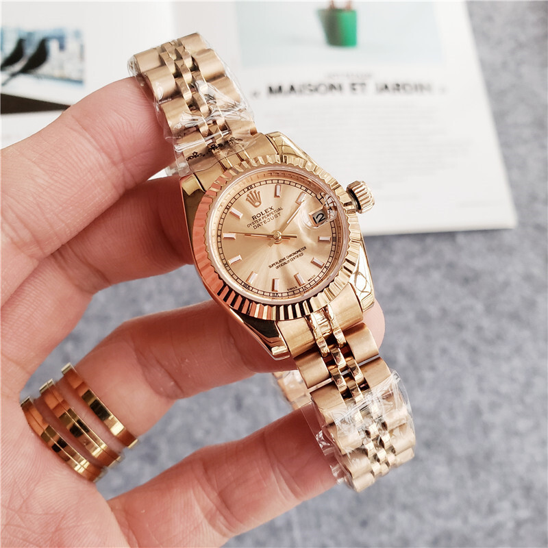 Women's Automatic Mechanical Watch 904L Stainless Steel26mm-RLX123