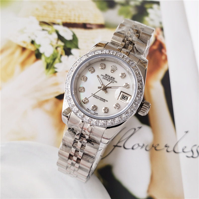 Women's Automatic Mechanical Watch 904L Stainless Steel26mm-RLX84