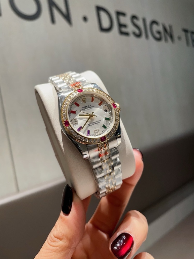 Lady Quartz Movement Watch 904L Stainless Steel 31mm - RLX568
