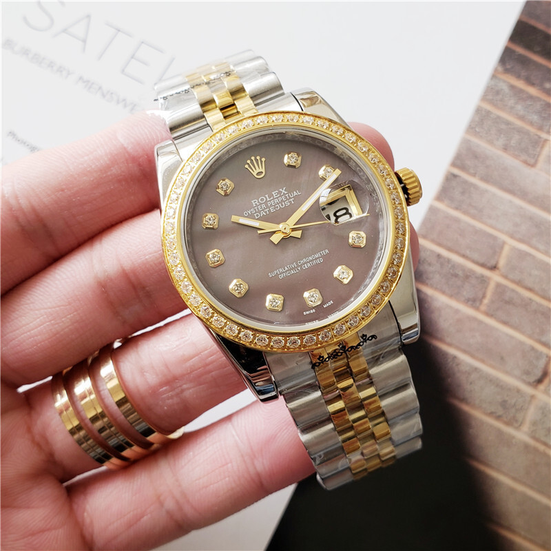 Women's Automatic Mechanical Watch 904L Stainless Steel36mm-RLX100