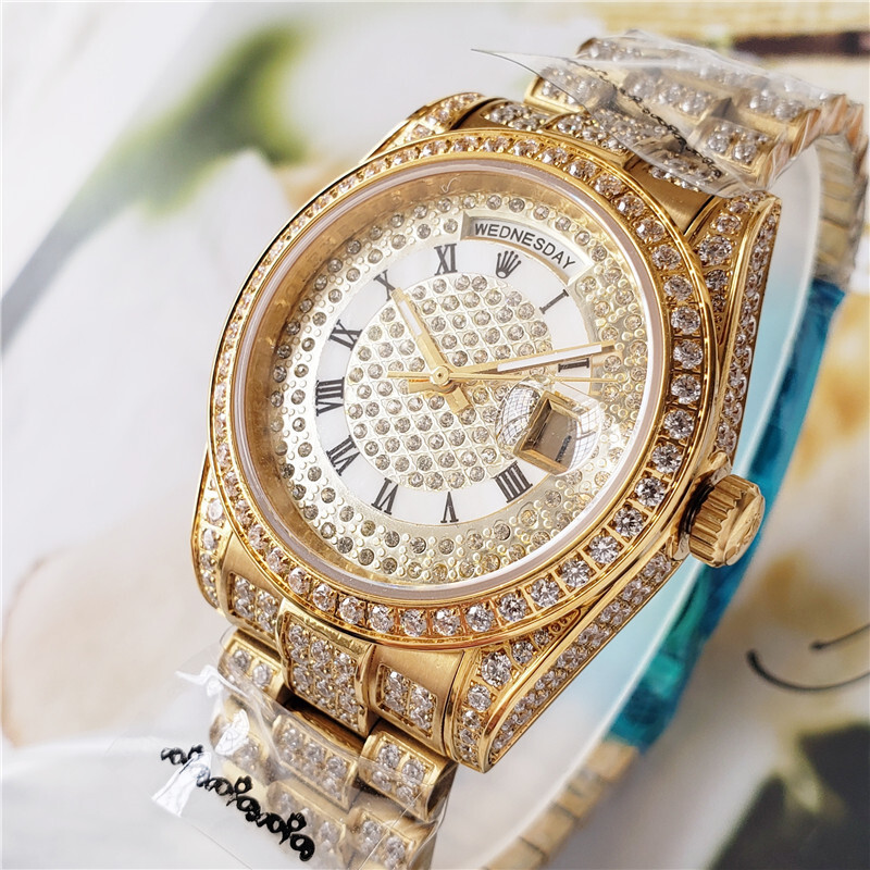 Women's Automatic Mechanical Watch 904L Stainless Steel36mm-RLX88