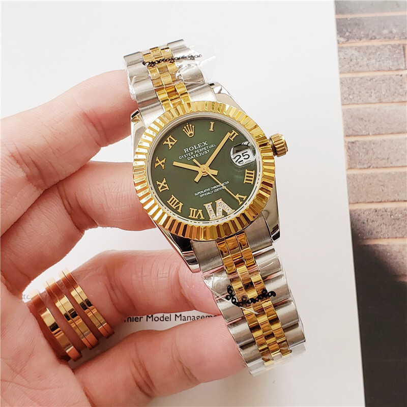 Women's Automatic Mechanical Watch 904L Stainless Steel31mm-RLX60