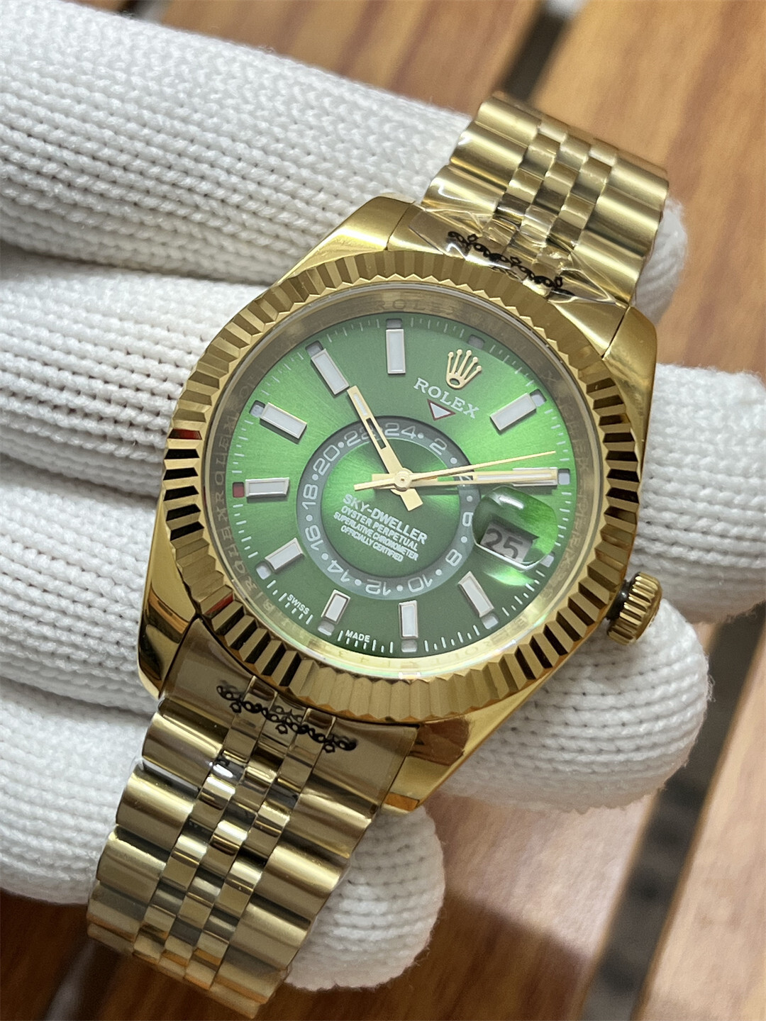Men's automatic mechanical watch 904L - stainless steel material - 41mm - RLX589