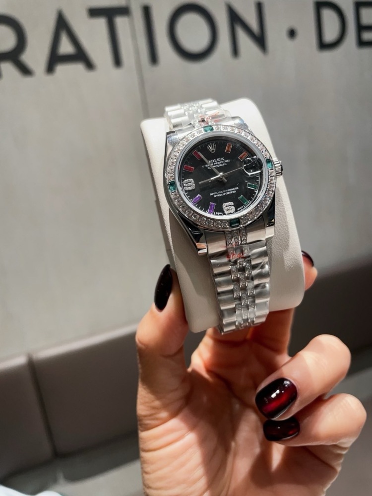 Lady Quartz Movement Watch 904L Stainless Steel 31mm - RLX568