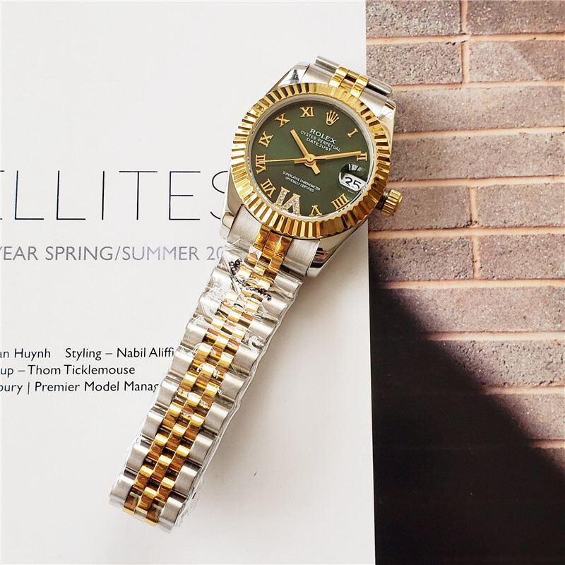 Women's Automatic Mechanical Watch 904L Stainless Steel31mm-RLX60