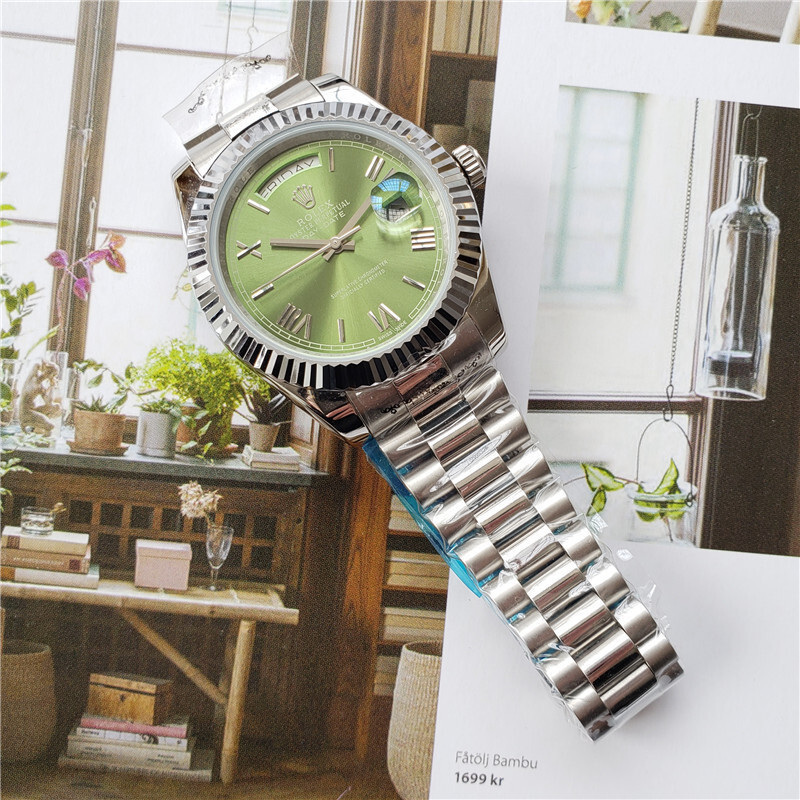 Men's automatic mechanical watch 904L - stainless steel material - 40mm - RLX55