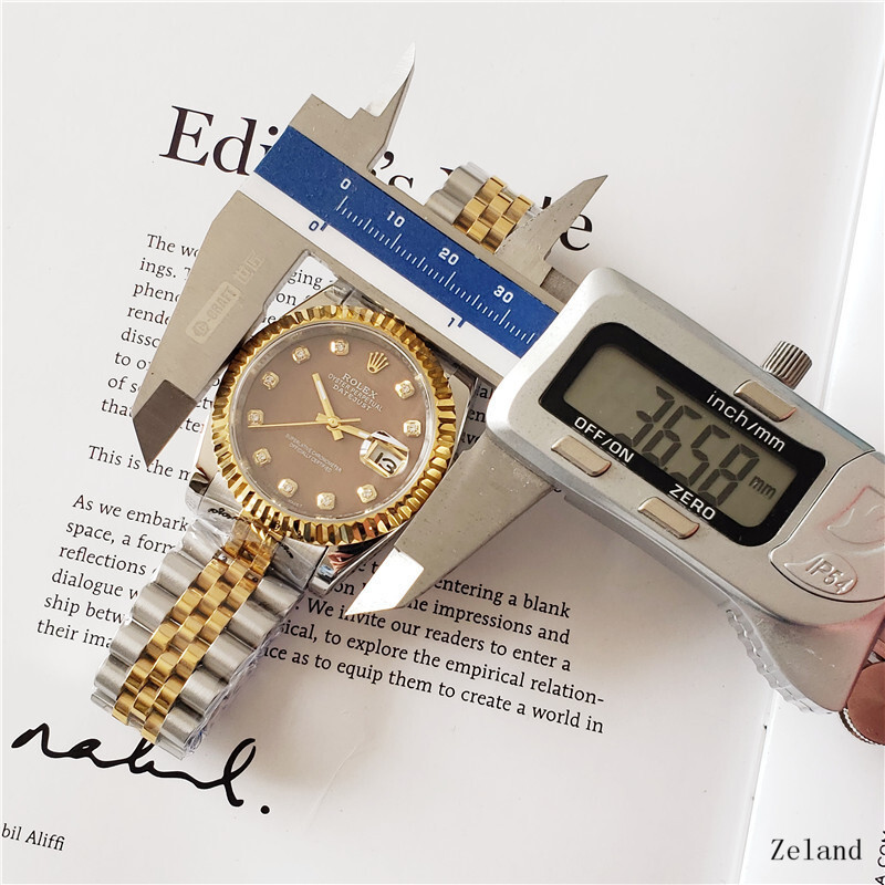 Women's Automatic Mechanical Watch 904L Stainless Steel36mm-RLX106