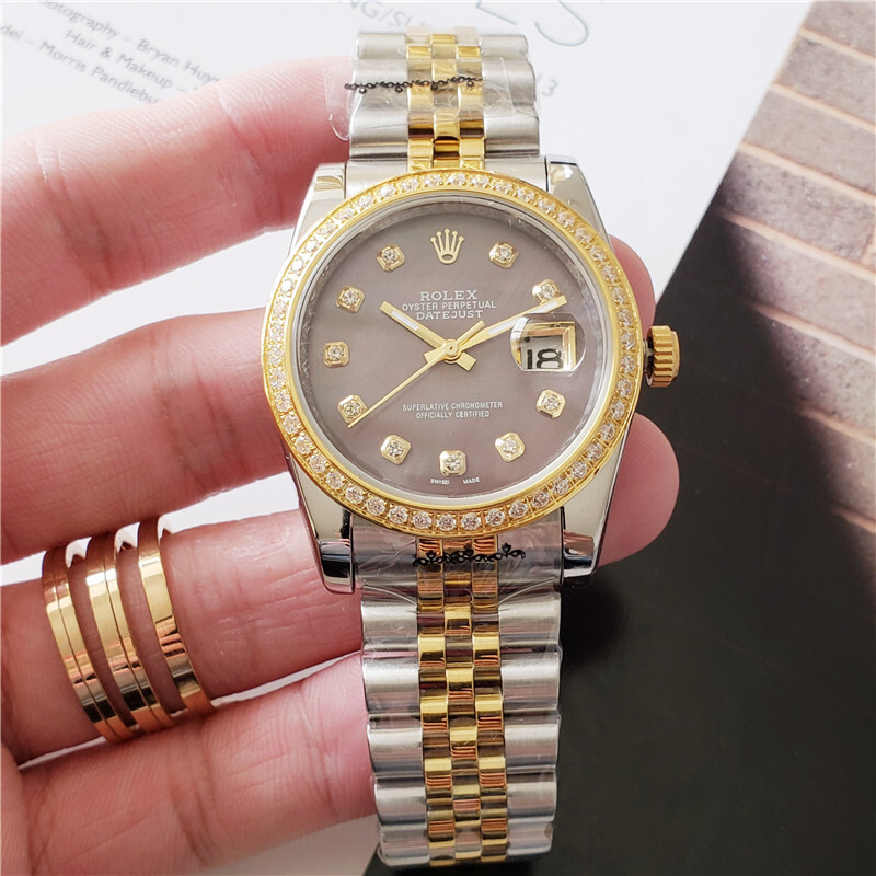 Women's Automatic Mechanical Watch 904L Stainless Steel36mm-RLX100