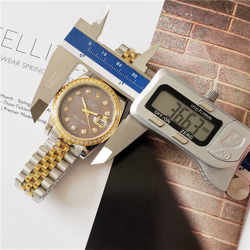 Women's Automatic Mechanical Watch 904L Stainless Steel36mm-RLX100