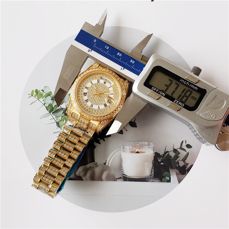 Women's Automatic Mechanical Watch 904L Stainless Steel36mm-RLX88