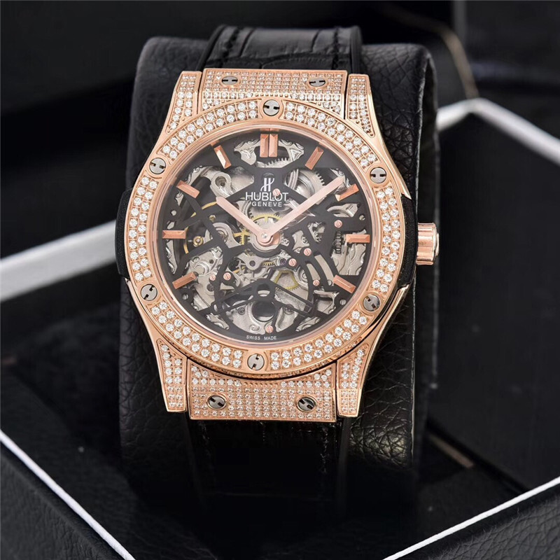 Men's Automatic Mechanical Watch 904L Stainless Steel 41mm-HB13