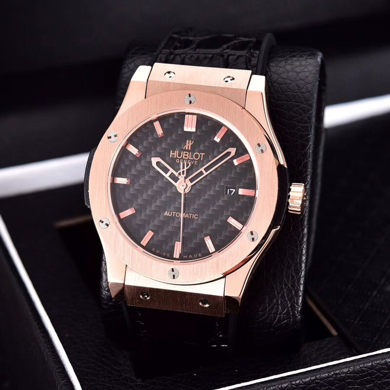 Men's Automatic Mechanical Watch 904L Stainless Steel 41mm-HB14