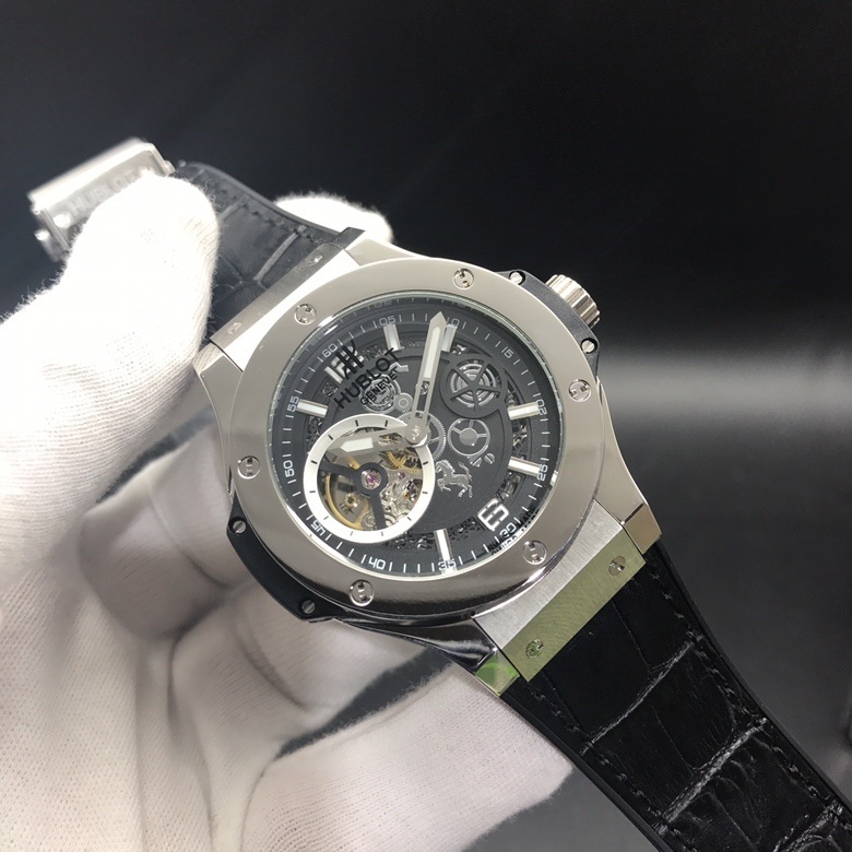 Men's Automatic Mechanical Watch 904L Stainless Steel 44mm-HB15