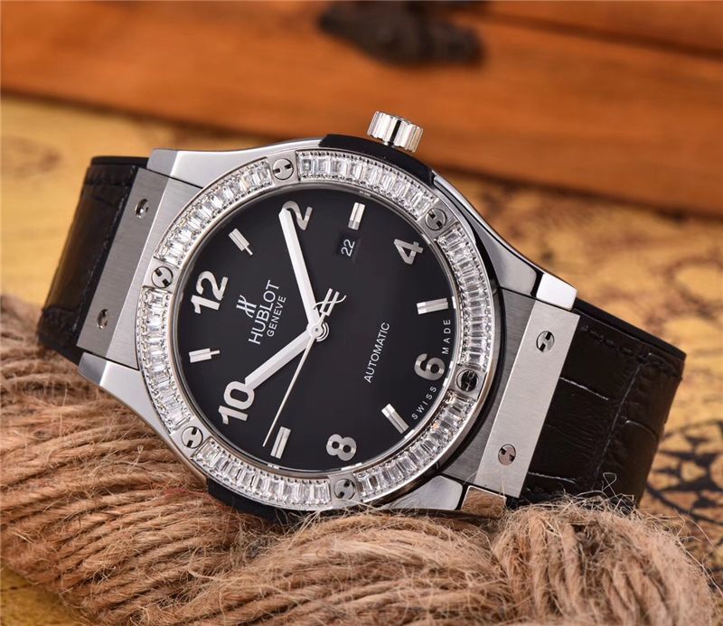 Men's Automatic Mechanical Watch 904L Stainless Steel 42mm-HB29