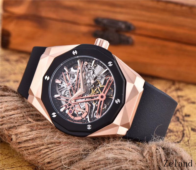 Men's Automatic Mechanical Watch 904L Stainless Steel 45mm-HB32