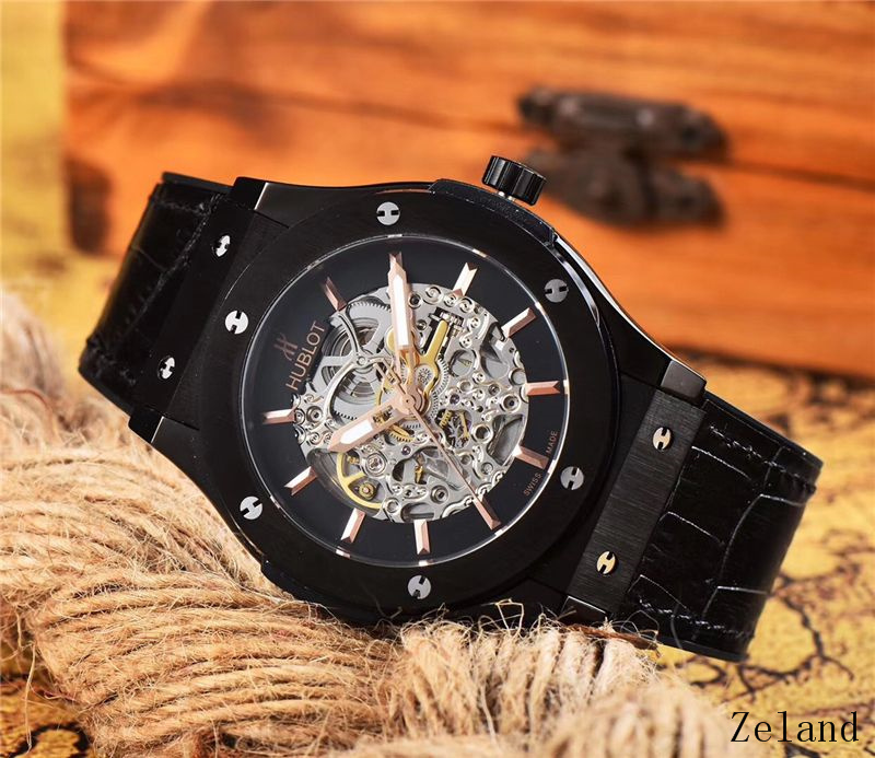 Men's Automatic Mechanical Watch 904L Stainless Steel 42mm-HB47