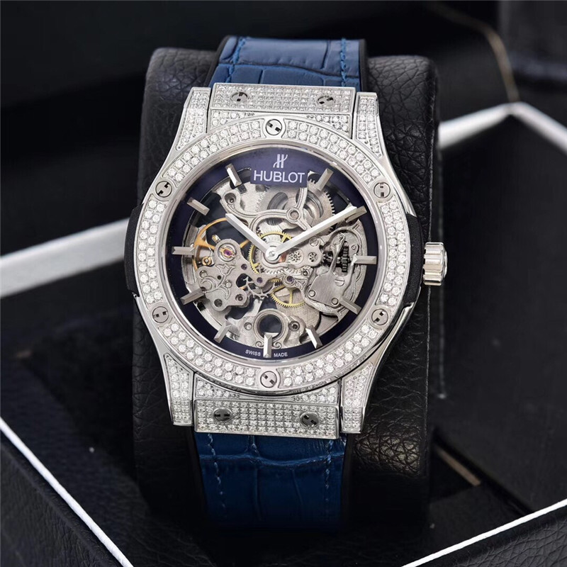 Men's Automatic Mechanical Watch 904L Stainless Steel 41mm-HB13