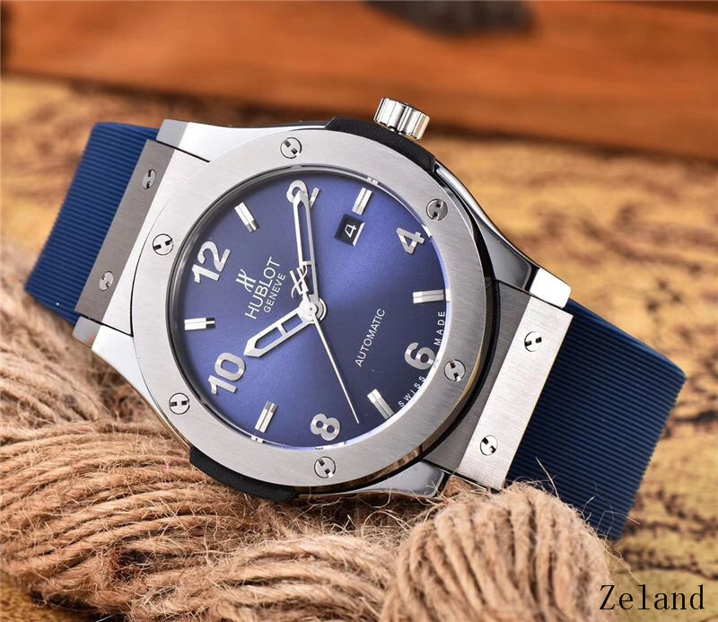 Men's Automatic Mechanical Watch 904L Stainless Steel 42mm-HB36