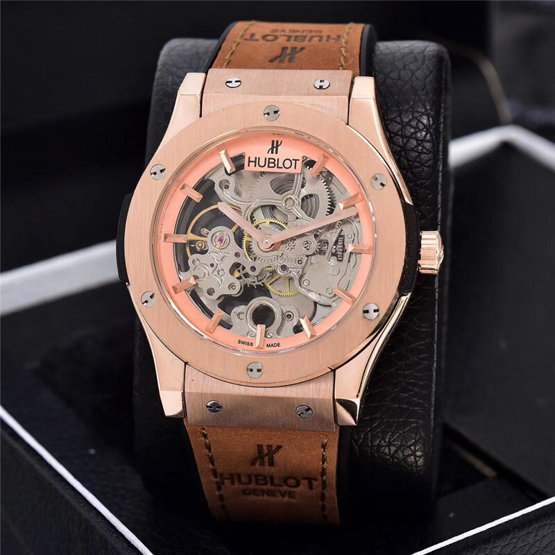 Men's Automatic Mechanical Watch 904L Stainless Steel 41mm-HB12