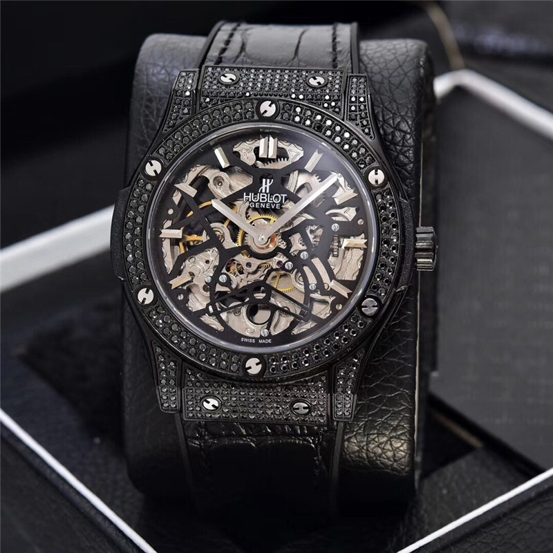 Men's Automatic Mechanical Watch 904L Stainless Steel 41mm-HB13