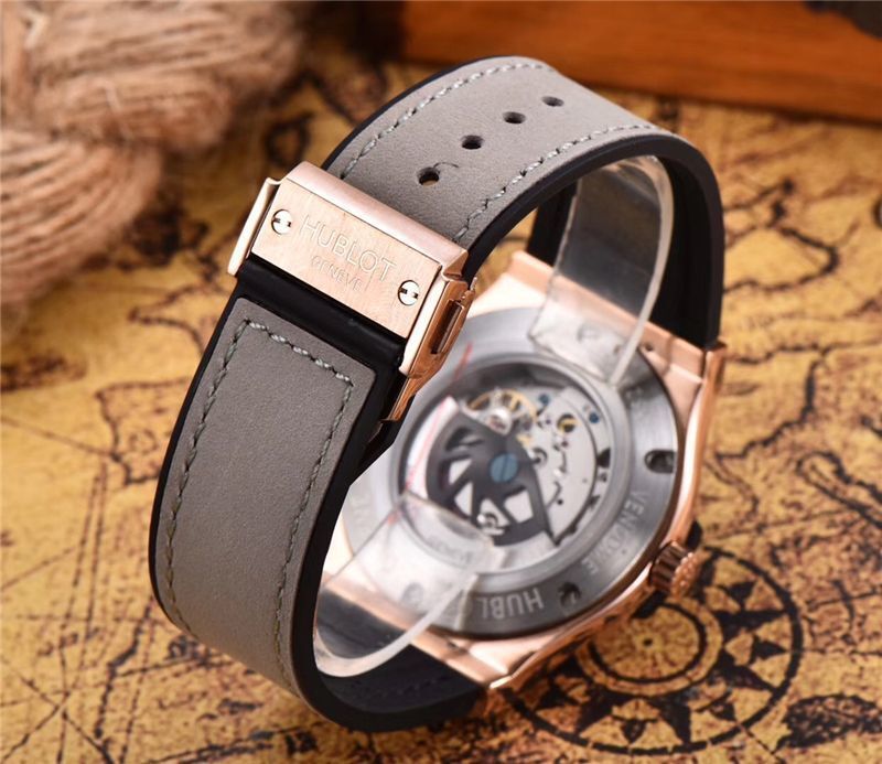 Men's Automatic Mechanical Watch 904L Stainless Steel 42mm-HB29