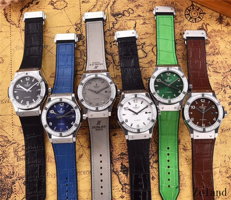 Men's Automatic Mechanical Watch 904L Stainless Steel 42mm-HB33