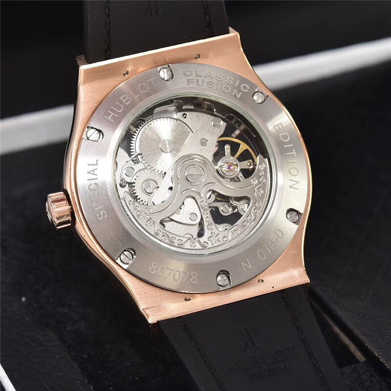 Men's Automatic Mechanical Watch 904L Stainless Steel 41mm-HB13