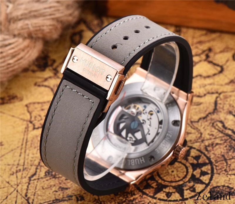 Men's Automatic Mechanical Watch 904L Stainless Steel 42mm-HB33