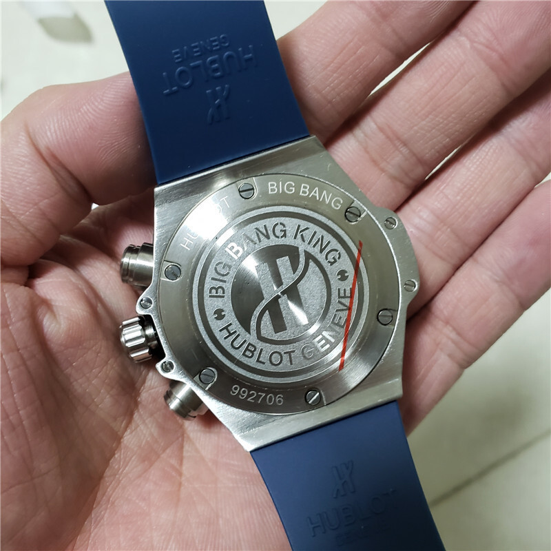 Men's Quartz Watch Chronograph 904L Stainless Steel 42mm-HB20