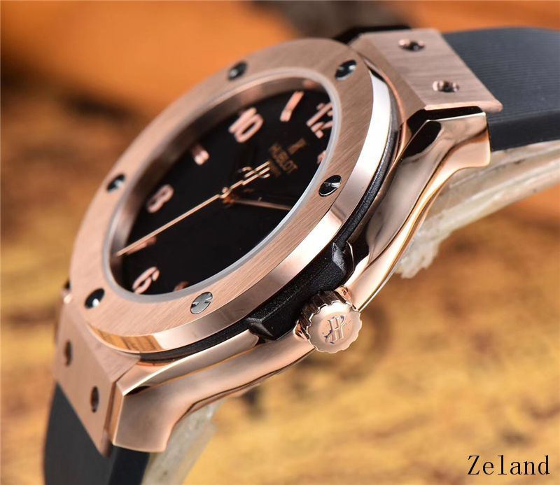 Women's  Quartz Watch Chronograph 904L Stainless Steel 33mm-HB46