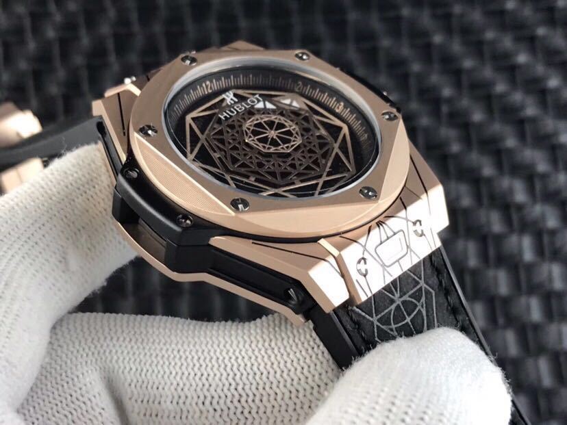 Men's Automatic Mechanical Watch 904L Stainless Steel 42mm-HB5