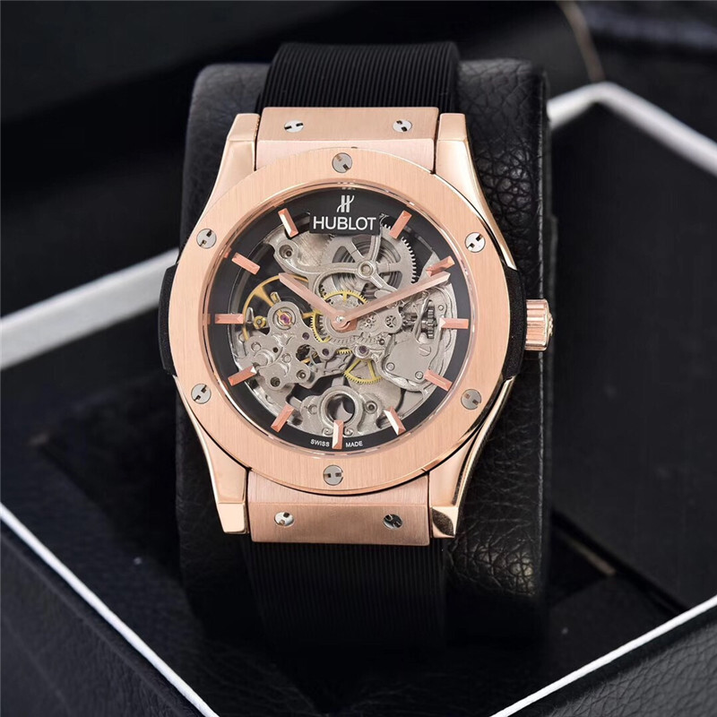 Men's Automatic Mechanical Watch 904L Stainless Steel 41mm-HB12