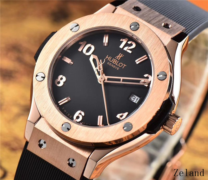 Women's  Quartz Watch Chronograph 904L Stainless Steel 33mm-HB46